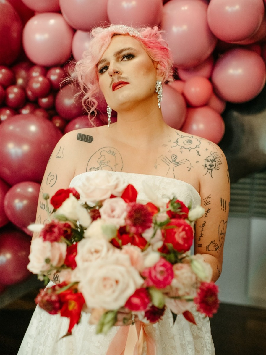 A Self-Love Editorial For A Valentines Day Queen