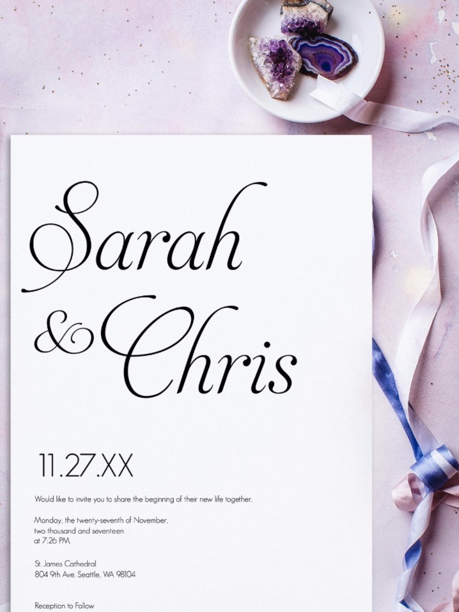 Free Wedding Stationery That’s Actually Super Cute