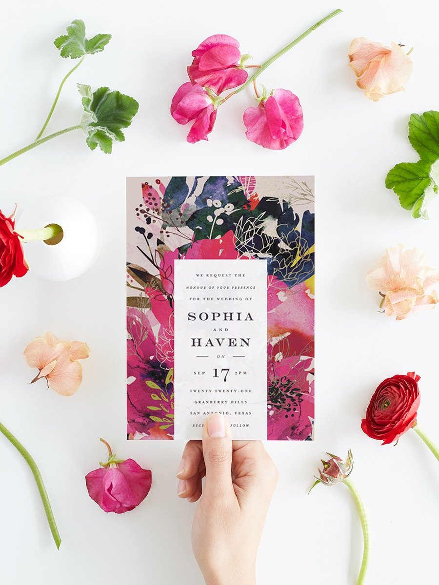 Minted Has A New 2018 Wedding Invitation Collection You Need To See!