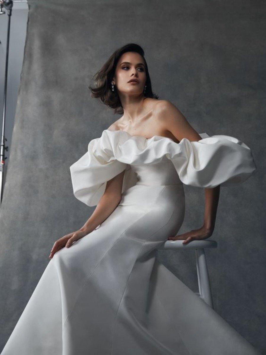 Our Favorite Trends From Bridal Fashion Week And When They'll Be In Stores