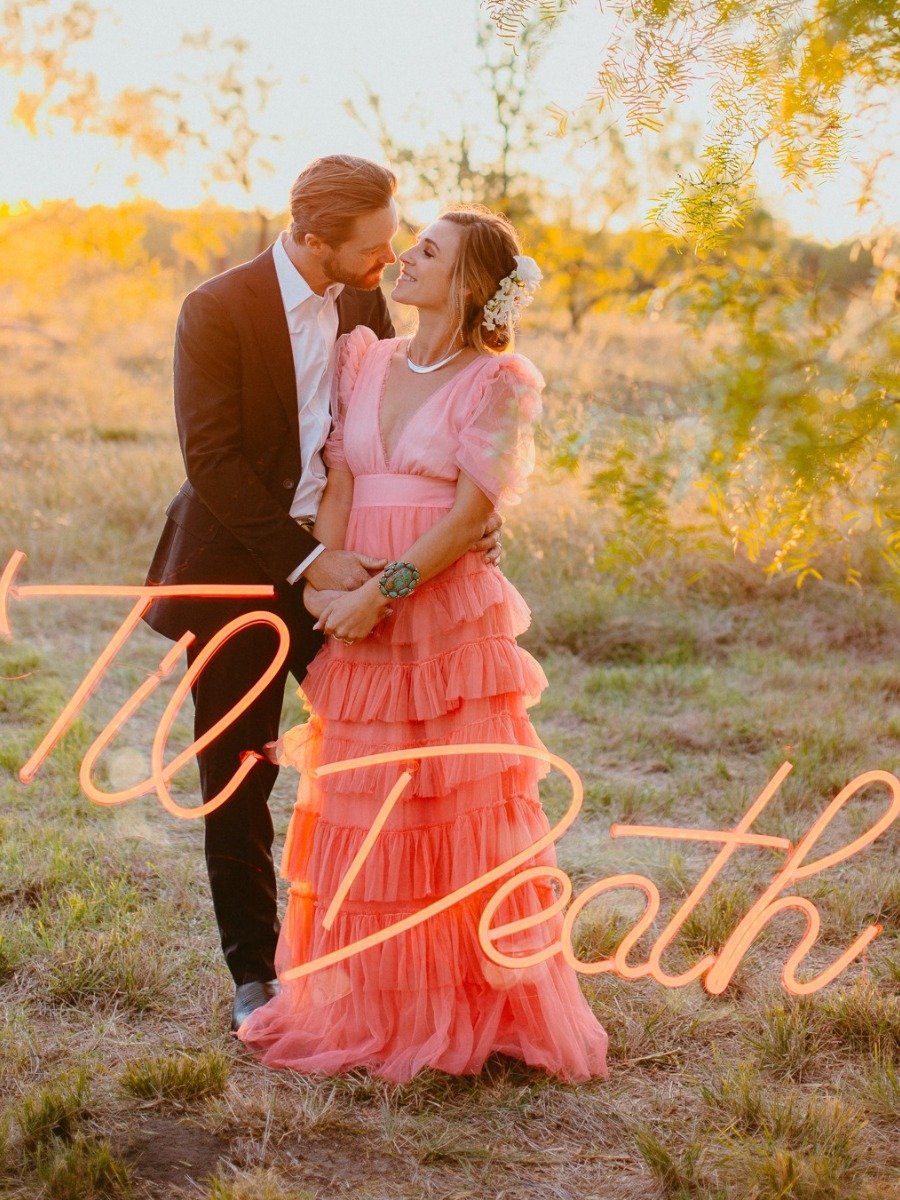 Breaking the Mold: A non-traditional wedding at Rancho Moonrise in Austin, Texas