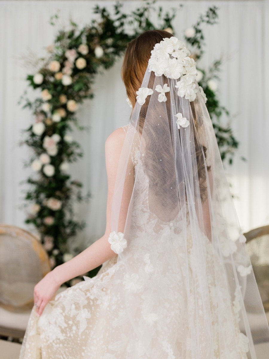 take your bridal look to the next level with a veil by Laura Jayne 